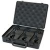 MICROFONO FILO DAP AUDIO PDM-PACK D1344 SET DA 3 MICROFONI PDM-25 SUPERCARDIOIDE COMPLETI DI VALIGETTA E CLIP 